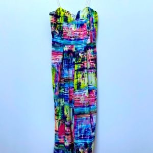 Retro Mustard Seed Neón Women Jumpsuit